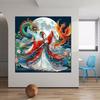 Vintage Ladies Fairy and Phoenix 5D DIY Diamond Painting Kit Diamond Embroidery Room Mural Printing Home Decoration Mural