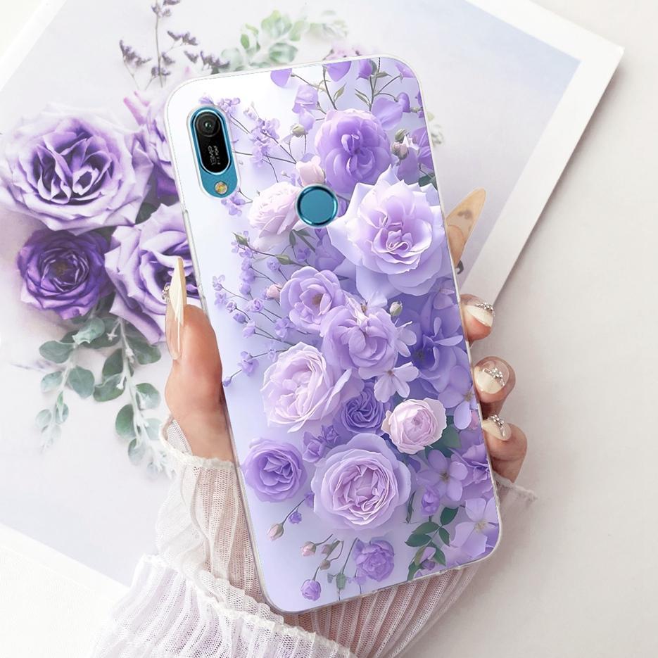 Чехол для Huawei Y6s 2019 JAT-LX3 Милый Лев Модный Расписной Чехол Мягкий Силиконовый Чехол Для Huawei Y6 Prime 2019 Y62019 Fundas Coque