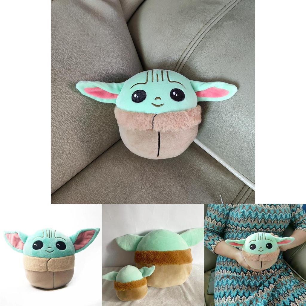 Cute Baby Yoda Plush Toy In 5 Or 10 Inch Sizes With Ultra-soft Elastic Filling