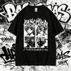 Лето 2025 Panchiko DEATHMETAL Альбом Графический Принт Мужчины Женщины Хип-Хоп Оверсайз Мужской Винтажный 100% Чистый Хлопок Печатная Футболка