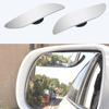 1 пара автомобильных зеркал заднего вида для слепых зон, безрамные выпуклые боковые зеркала, широкоугольные автомобильные зеркала заднего вида, аксессуары