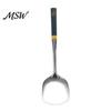 Kitchen Gadgets for Stir Fry Stainless Steel Utensil, Spatula Ladle Slotted Turner Rice Spoon, Easy Clean Metal Heat-Resistant Soup Ladle, Long Handle