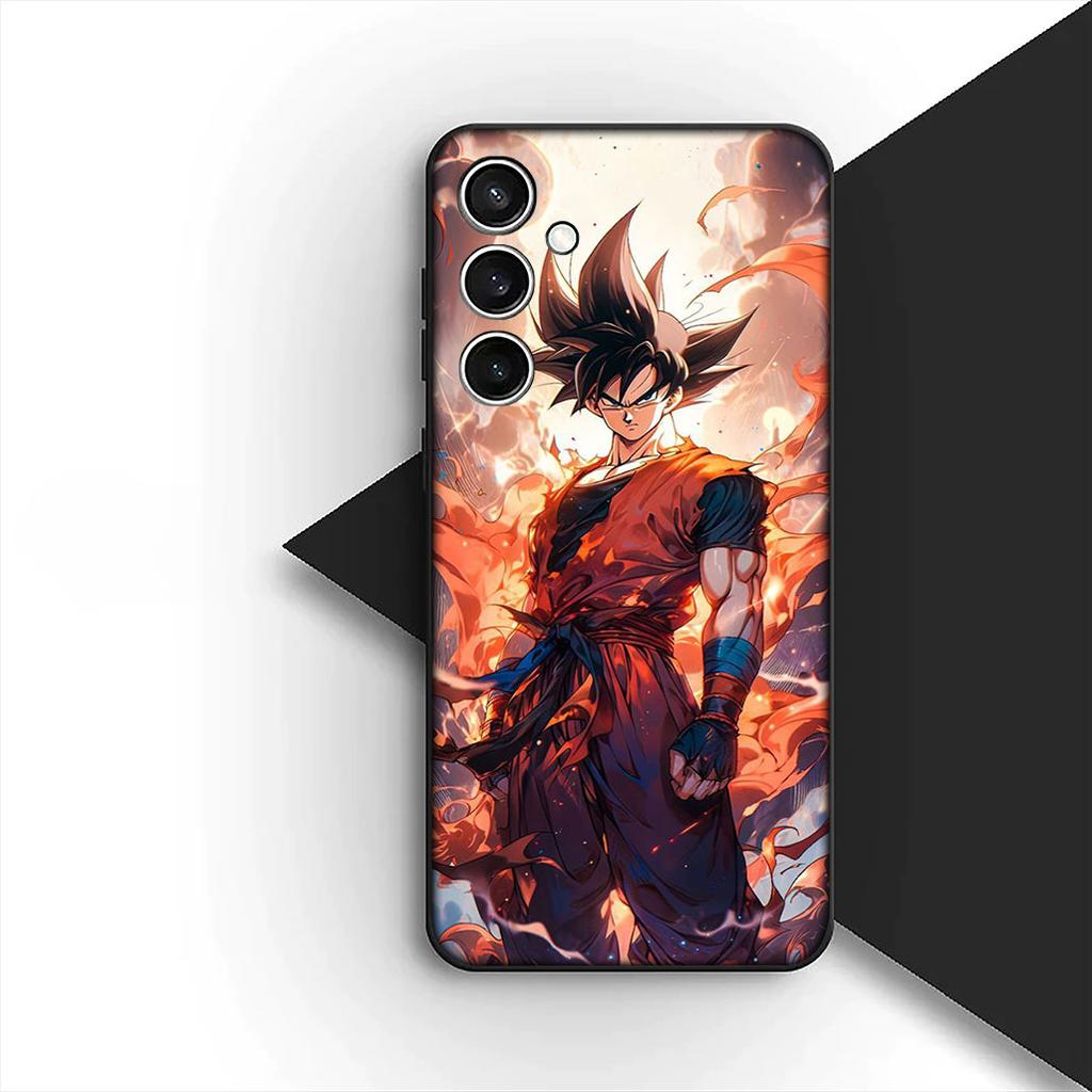 Vegeta Dragons Gokus Balls Super Cover for Samsung Galaxy S22 S21 S20 FE Ultra Plus A07 A15 A16 A17 A25 A37 A57 + Phone Case