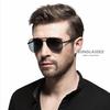 Европейская и американская мужская и женская мода Классические поляризационные солнцезащитные очки-авиаторы Антибликовые очки для ежедневного вождения