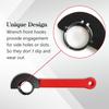 Survival Nut Wrench C-Shape Tool Wrench 1/4 Inch Durable Metal Alloy For Outdoor Emergency
