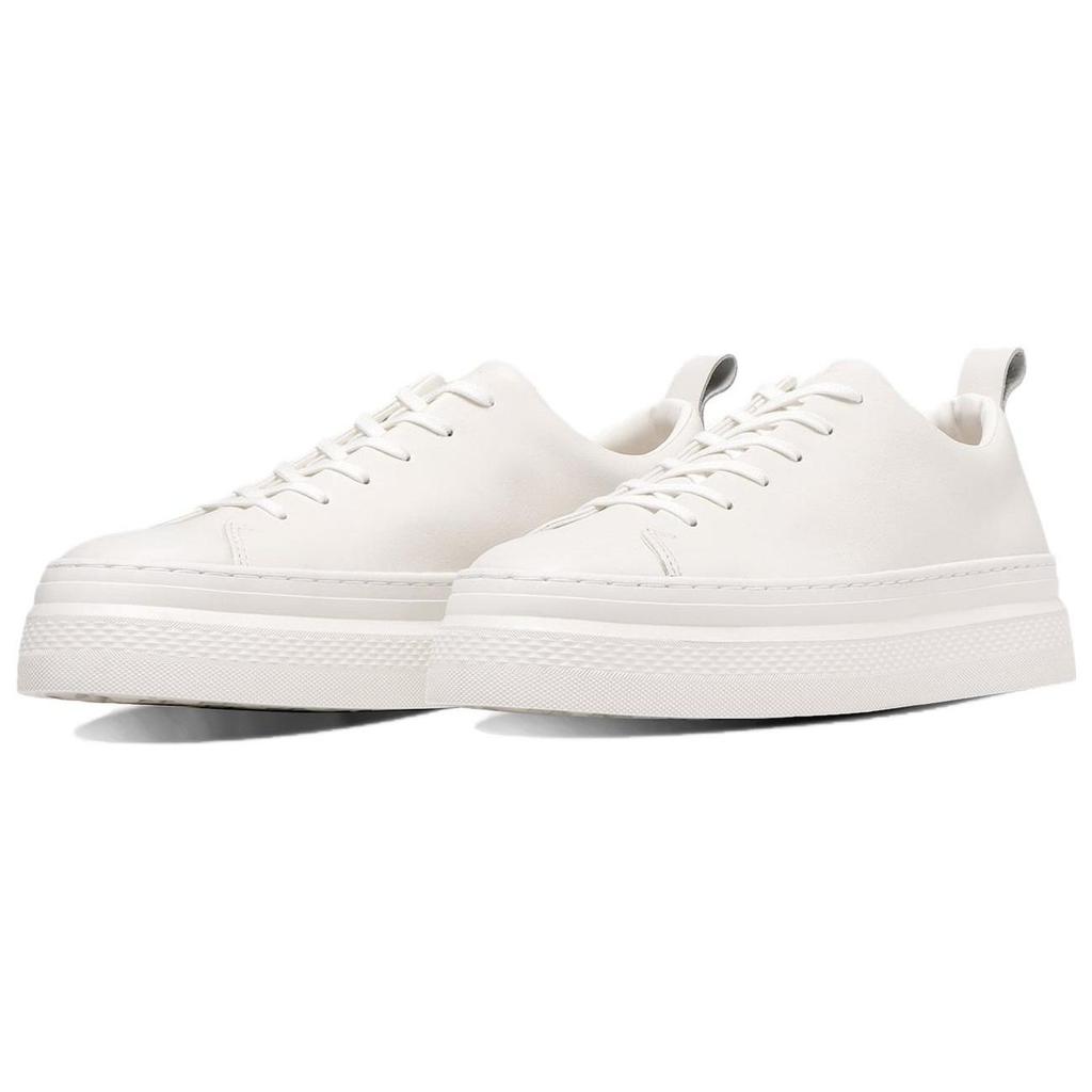 Converse Кеды Chuck Taylor All Star Coupe Bateau Ox Нескользящие Прочные Низкие Скейт-обувь Унисекс Кеды Белый 38001350