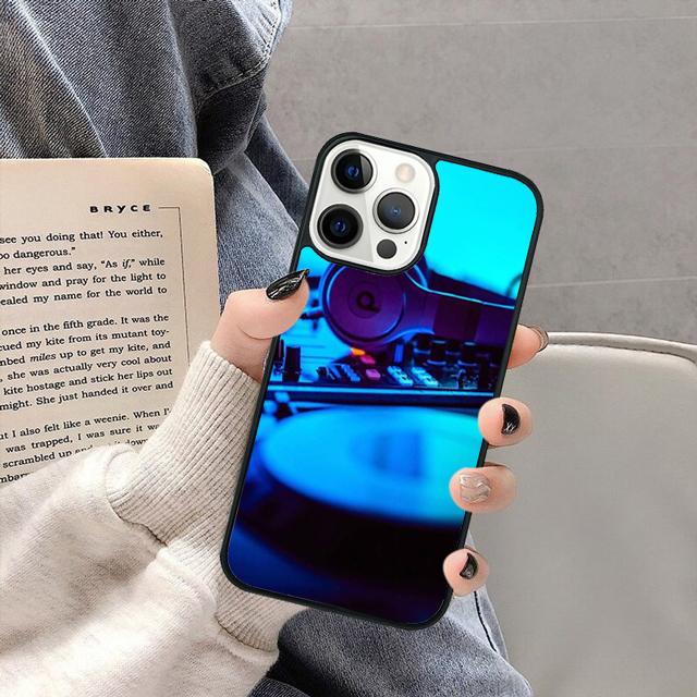 Чехол для телефона с изображением DJ-микшера для iPhone 17 Air 16 16e 15 13 14 11 12 Pro Max Plus  coque fundas Оболочка