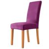 Cover Velvet Chair Thick Purple Velvet