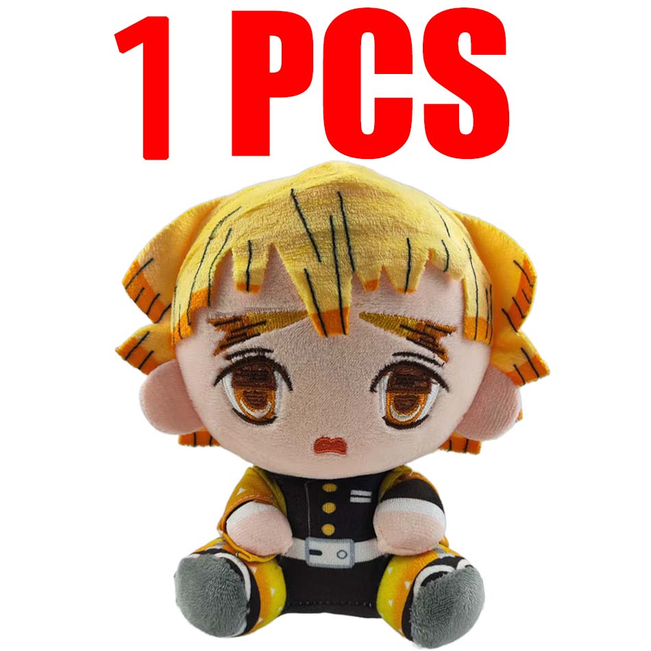 Плюшевые игрушки Клинок, рассекающий демонов Аниме Камадо Танджиро Хашибира Иноске Томиока Гию Ренгоку Кёджуро Кочо Шинобу Агацума Дзэницу