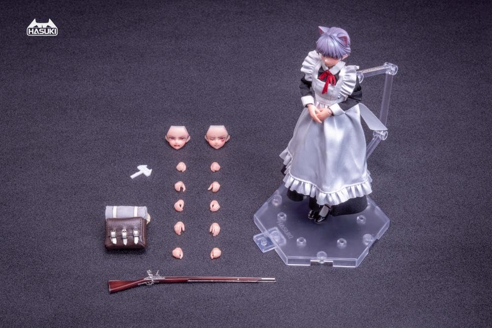 HASUKI Pocket Art PA010 Musketeer Fei Qi Zi 1/12 Action Figure