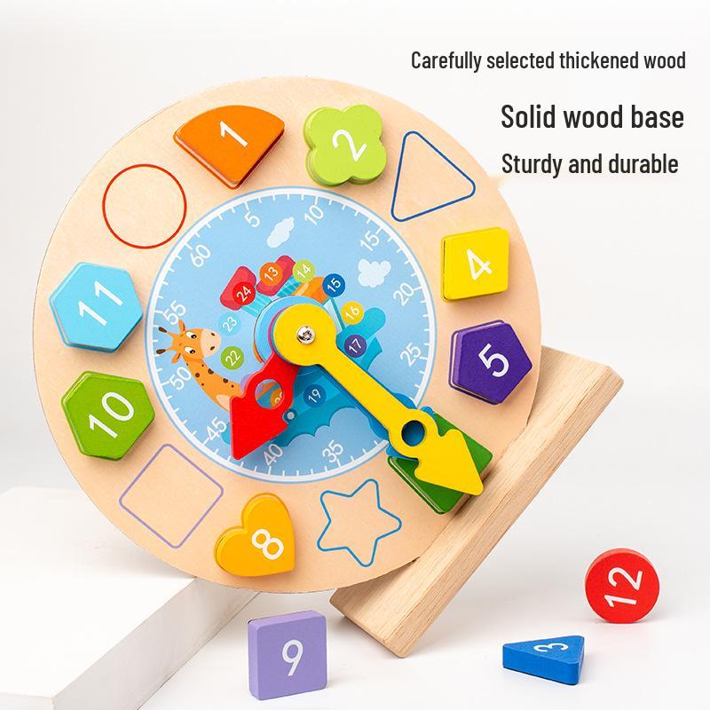 Магнитные цифровые часы-игрушка для учеников начальной школы: Изучайте время весело и познавательно