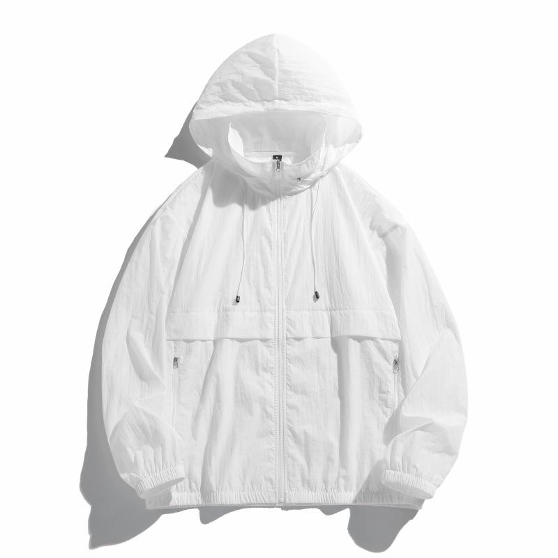 Тонкая солнцезащитная куртка для мужчин и женщин на открытом воздухе, верхняя одежда, дышащее пальто с капюшоном и длинными рукавами, защитная одежда от солнца