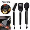Nylon Impermeable Barbecue Food Tongs Steak Tongs Spaghetti Tongs Bread Kitchen Baked Goods Meal Grilling Tools BBQ Accessories