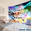 Custom Name Tapestry Pika Tapestry Room Decoration Wall Hanging for Living Room Bedroom, dormitory, Birthday and Christmas gifts