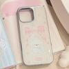 Bow Puppy with 16 Apple 15pro Max Mobile Phone Case Iphone 14 Drop Glue Glitter 13 Hard Huawei