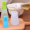 1pc Grill Oil Bottle Silicone Oil Brushes Tool BBQ Basting Oil Brush Barbecue Pastry