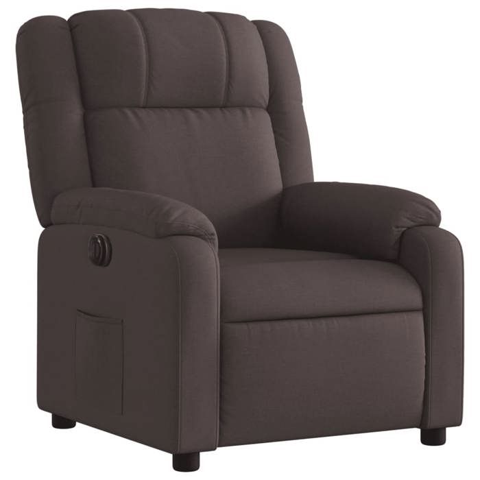 VidaXL Fauteuil Inclinable Électrique, Chaise de Relaxation avec Dossier et Repose-pied Réglables, Siège de Salon, Moderne, 3205183