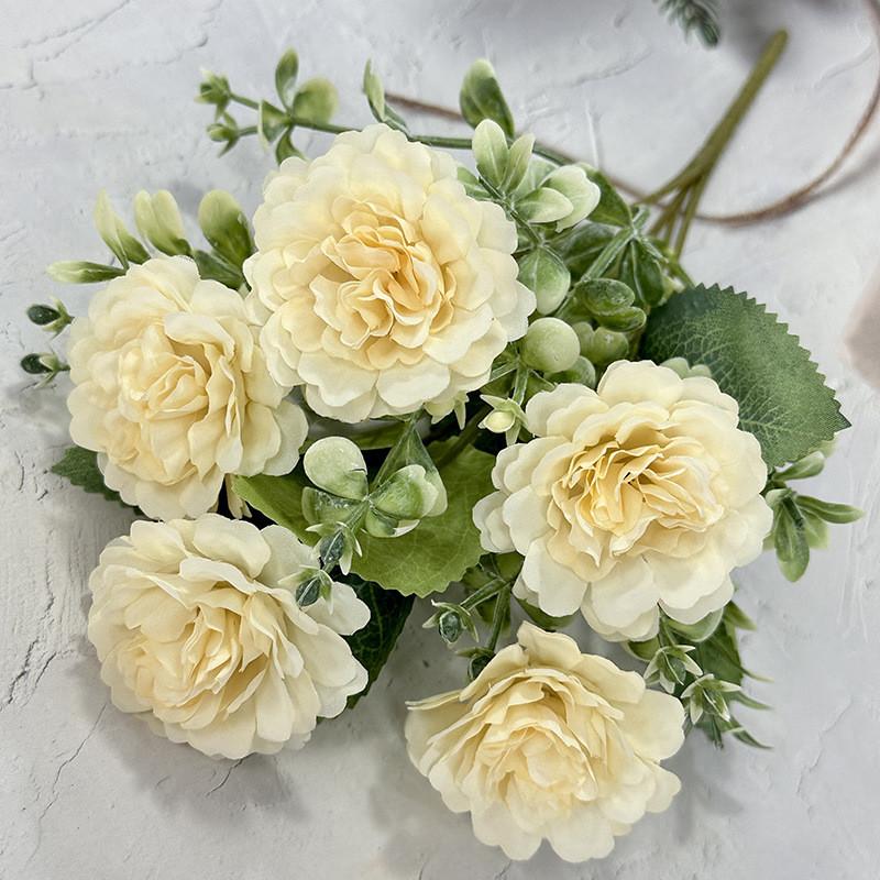 Искусственный пион цветок свадьба отель ресторан украшение орнамент настольный