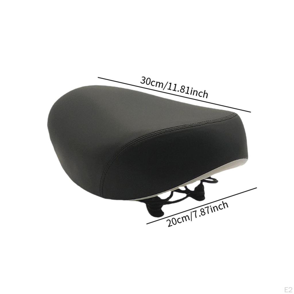 Electric Bike Saddle Bicycle Seat Cushion Soft Versatile Shockproof Accessories Parts Comfort Wide