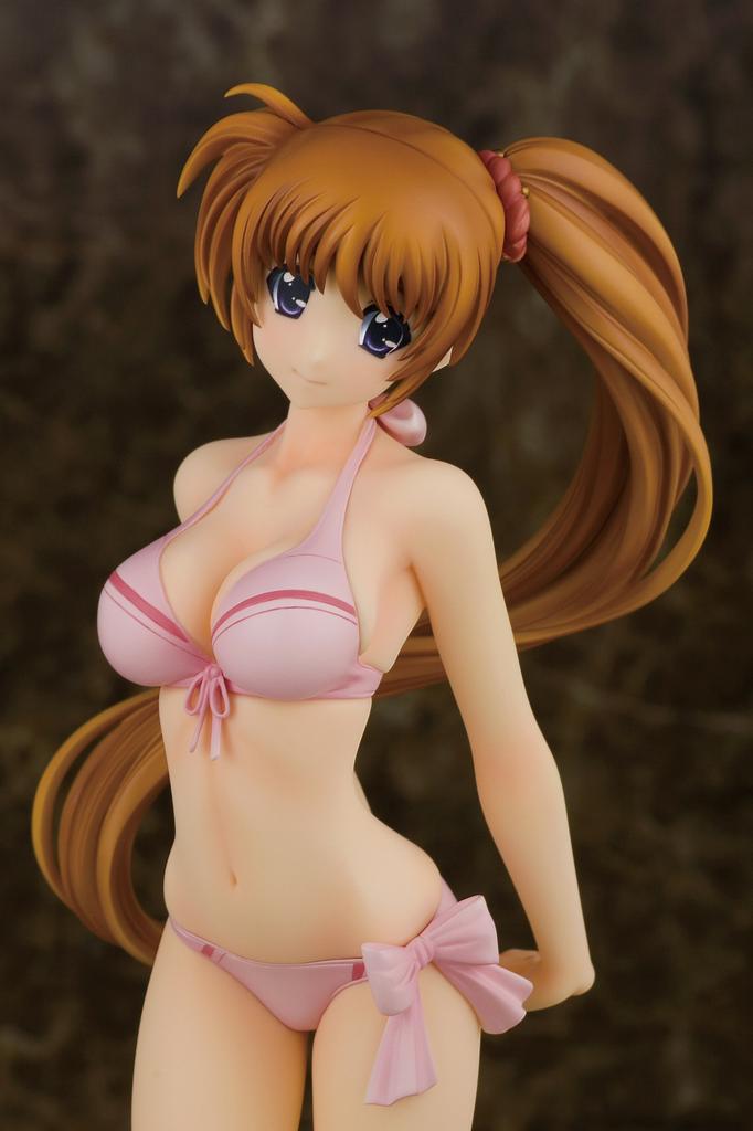 Nanoha Takamachi Swimsuit Scale PVC Painted Finished Ver. (1/7 Product)