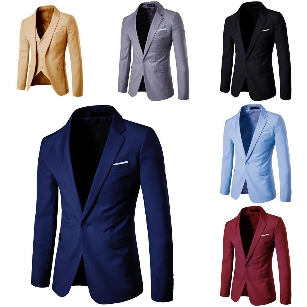 Stylish Oversized Sun Protection Men's Casual Suit Lightweight Business Jacket Wholesale