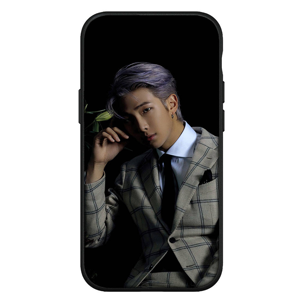 Для Samsung Galaxy S24 S23 iPhone 16 15 14 Xiaomi Redmi Note 13 12 11 10 8 Plus 9 Pro Max X XR 14CЧехол для iPhone Nam joon Kim RM Kpop OPPO Huawei Cover