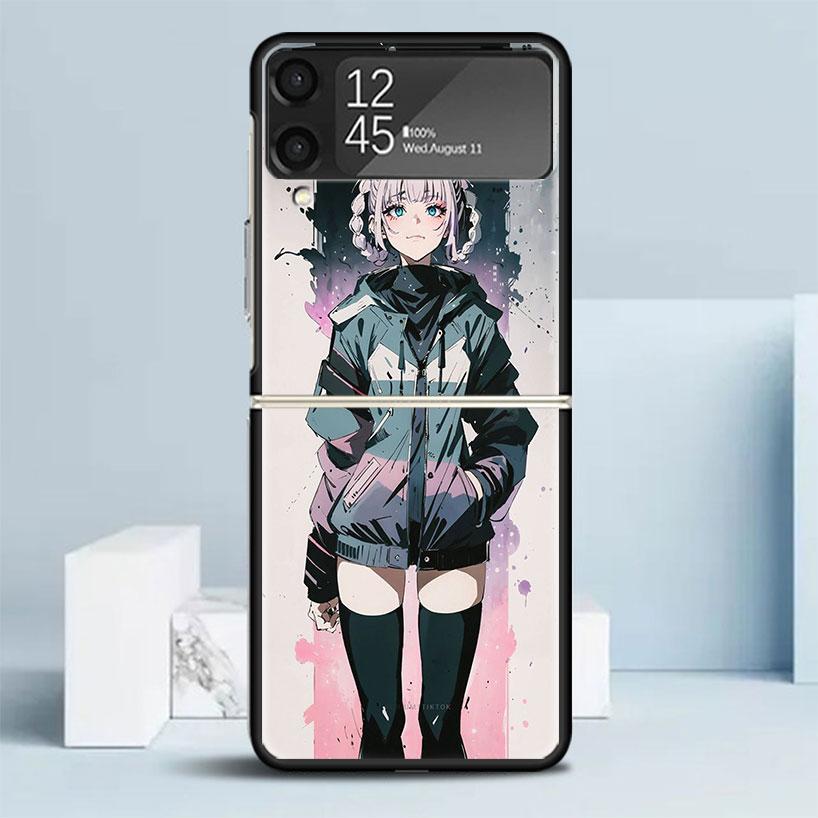 Чехол для телефона Nazuna Nanakusa из аниме для Samsung Galaxy Z Flip7 Flip6 5G Flip5 Flip4 Flip3 ZFlip 7 6 3 4 5 Ударопрочная задняя крышка Gal