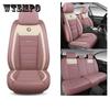 Universal 5 Set Auto Seat Cushion Leather 5 Seats Universal Car Seat Cover Waterproof Car Seat Cover
