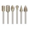 20Pcs Cylindrical Diamond Burr 3mm Shank Grinding Bit Stone Jade Carving Grinding Engraving Drill Bit Rotary Tools