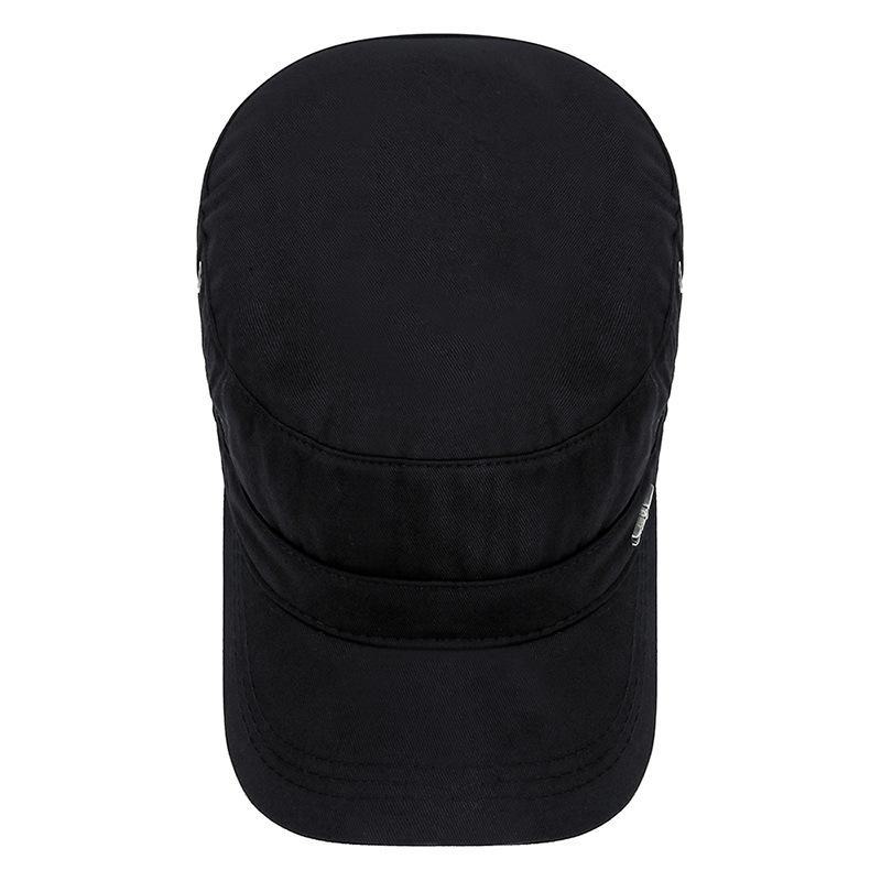 Мужская дышащая хлопковая кепка Four Seasons Flat с логотипом Eagle: Регулируемая шляпа от солнца для отдыха на открытом воздухе