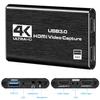 Карта захвата аудио и видео 4K, устройство видеозахвата USB 3.0 HDMI, Full HD 1080P, для записи игр, потоковой передачи в реальном времени
