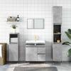 VidaXL Bathroom Cabinet Concrete Grey 65x33x60 Cm 831608