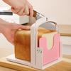 Foldable Toast Bread Slicer Stand Plastic Cutting Tool Sandwich Cutter Mold Loaf Cutter Rack Baking Tool Kitchen Gadgets