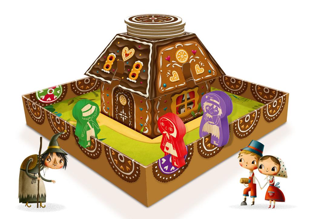 Hansel and Gretel. The Granna Board Game