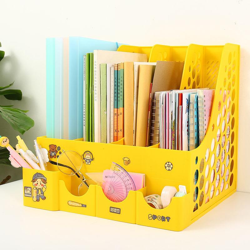 Книжная полка, настольная полка для документов, многоуровневая, многофункциональная, большой емкости, сортировщик, ящик для хранения информации, офисные принадлежности ARI