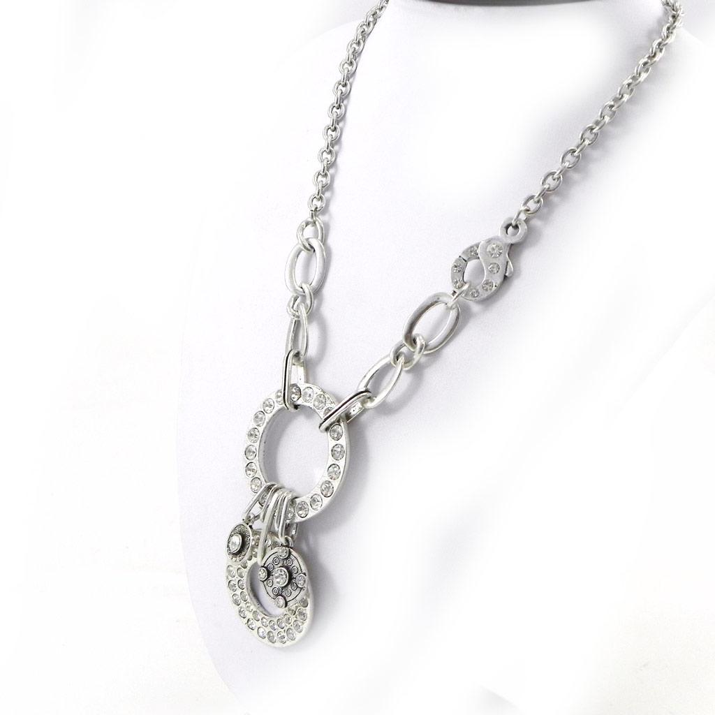 Les Trésors De Lily [C7663] - Серебряное дизайнерское колье «Королева»