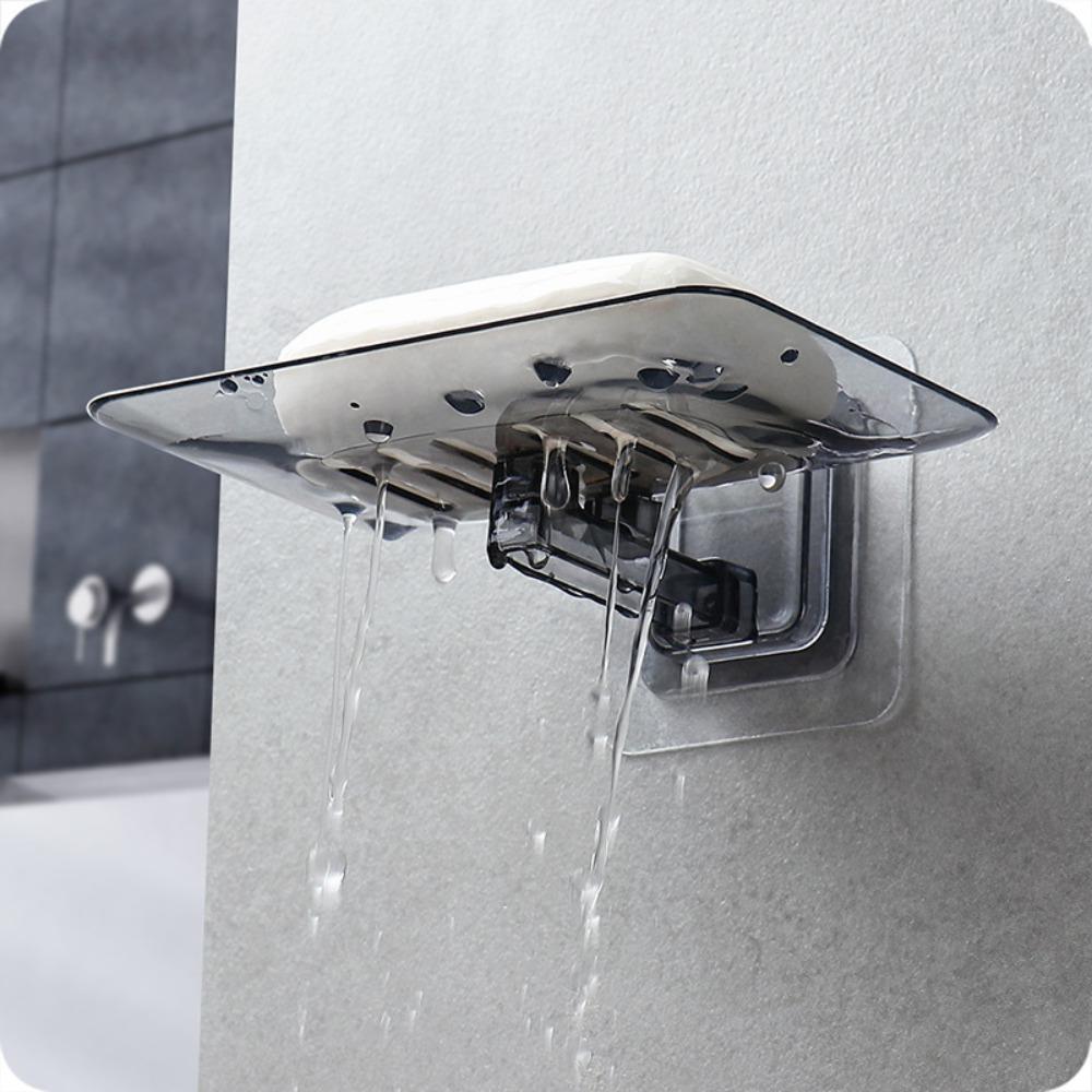 Wall Mounted Storage Rack Bathroom Storage Soap Holder Soap Dish Drainage Rack Soap Rack