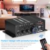 Усилитель звука Channel 2.0 HIFI Bluetooth 5.0 Amp Home Digital Audio 12V 3A AK380 для автомобиля Bass Trebl 20-20 кГц