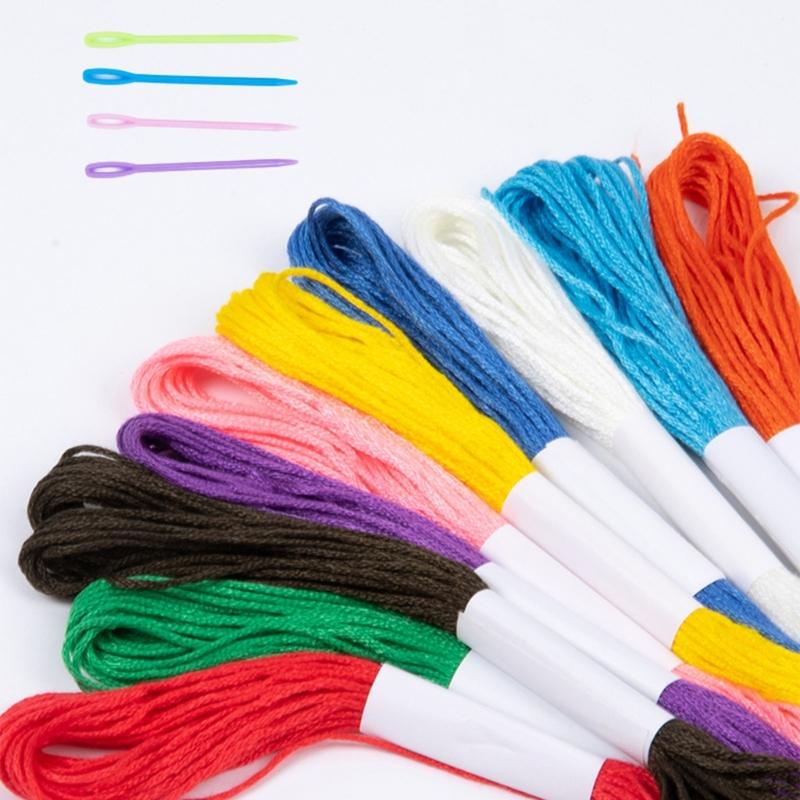 Educational Wood Lacing Toy Embroidery Lacing Board Sensory Toy For Kids Toddler Preschooler Boy Girl Birthday Present