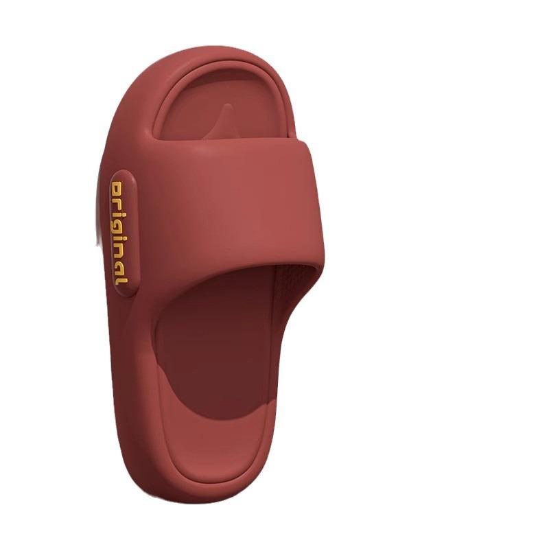 Крутые тапочки женские для улицы домашние нескользящие домашние с толстой подошвой для ванной комнаты для лета для мужчин