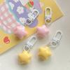 Stars Yellow Pink Stars Keychain Chubby Chubby Milk Yellow Star Keychain   Girls Gifts