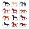Mini Pvc Arabian Horse Statues Set For Collectors And Animal Hobbyists