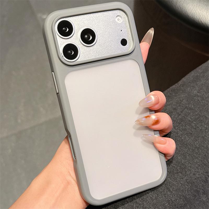 Матовый полупрозрачный чехол для iPhone 12-17 Pro Max, Трансграничная торговля