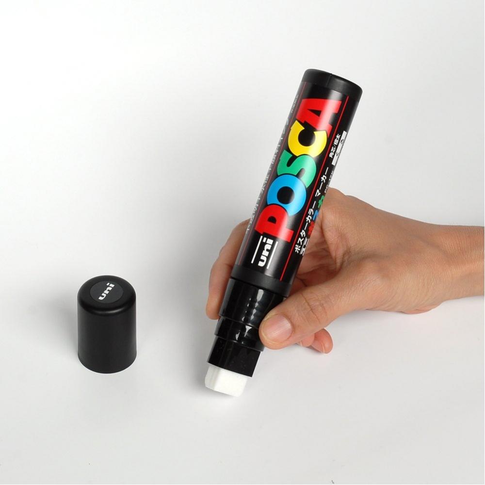 Ручка Mitsubishi Pencil на водной основе Posca Extra Thick Square Grid 8 цветов PC17K8C