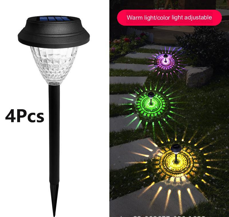 Солнечный свет и тень, газонная лампа, уличный водонепроницаемый двор, сад, вилла, украшение для балкона, атмосферный макет, подключаемый торшер