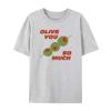 Olive You Graphic Tees Aesthetic Foodie TShirt Cute Martini Shirt Egirl Loose Fashion Tops Women Funny Olive Lover T Shirt Yk