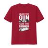 Retro Classic Movie Quote Leave The Gun Take Cannoli Print Cool Casual T Shirt vintage Washed Stylish fashion streetwear Soft