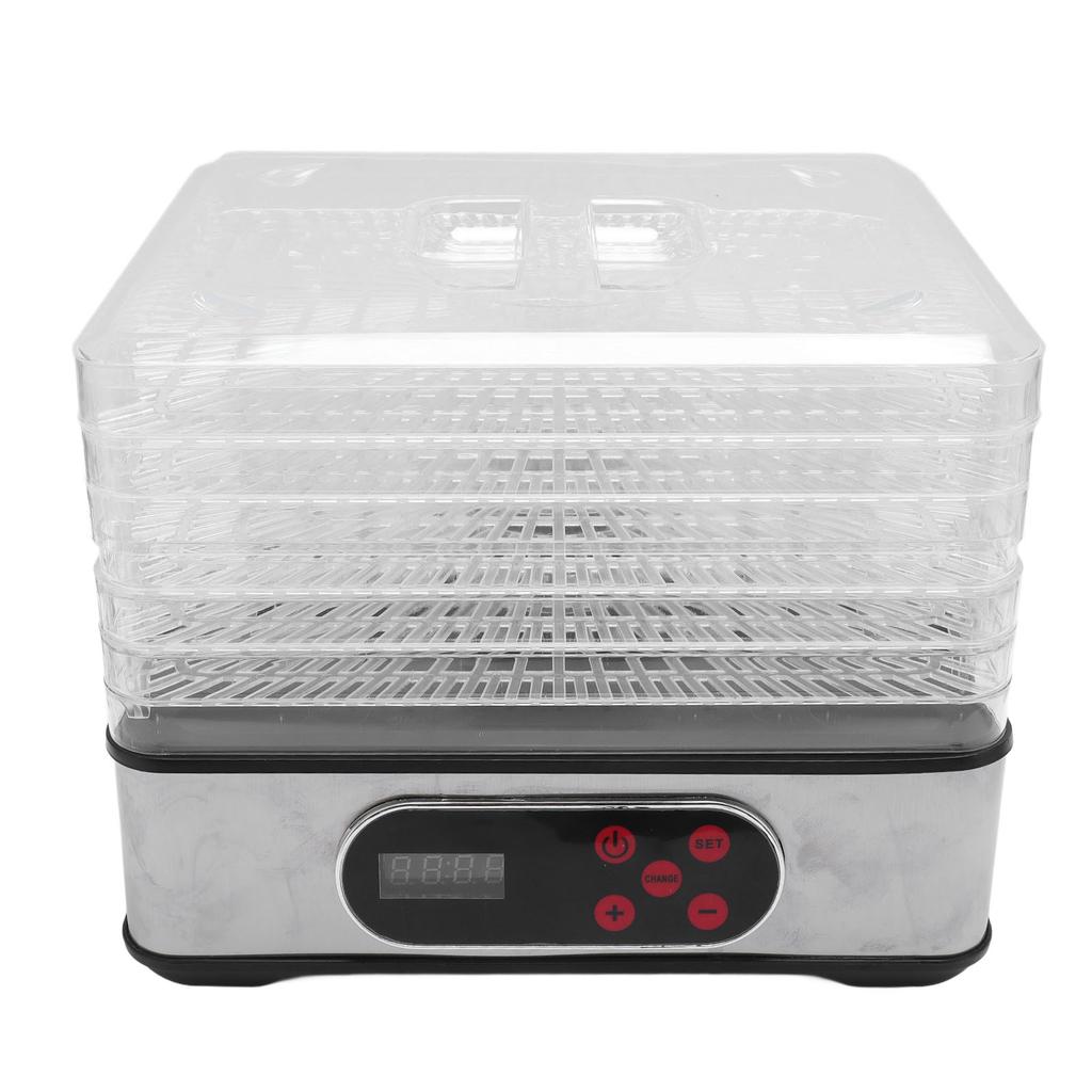 Food Dehydrator with Temperature Control and Timer Electric Drying Machine for Meat Herbs Beef Fruits Vegetables EU