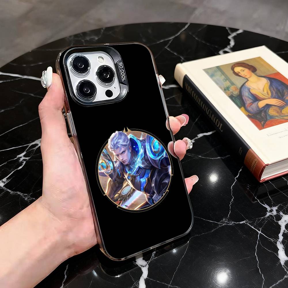 Чехол для телефона A-Arthur H-Honor of K-Kings для iPhone 17,16,15,14,13,12,11 Plus,Pro Max,XS, Цветной Серебристый Черный Чехол