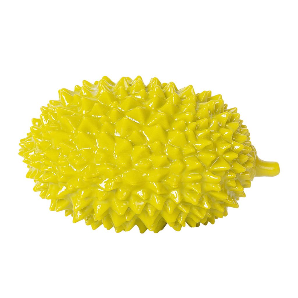 Durian Dog Squeaky Toys Simulation Durian Shape Bite Resistant Interactive Dog Squeaky Toy for Chewi